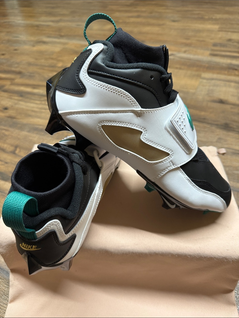 Nike Diamond Turf 93 TD "White/Black" Elite Men's Football Cleats